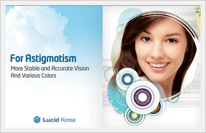 Color Toric Lens  Made in Korea